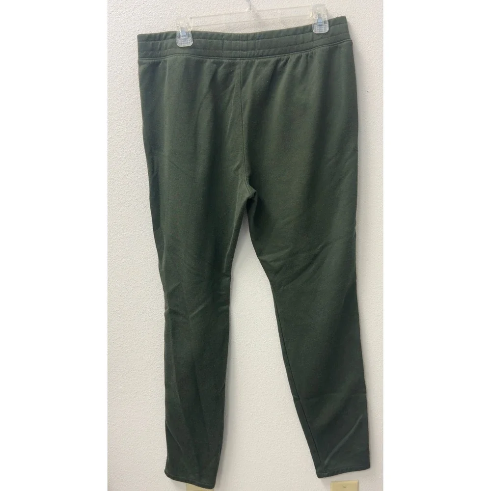 Hollister Jogger Pants Mens L Olive Green Side Stripe Sweatpants Gorpcore Preppy